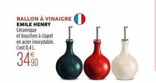 ballon à vinaigre emile henry