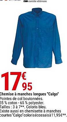 Chemise à Manches Longues "calgo"