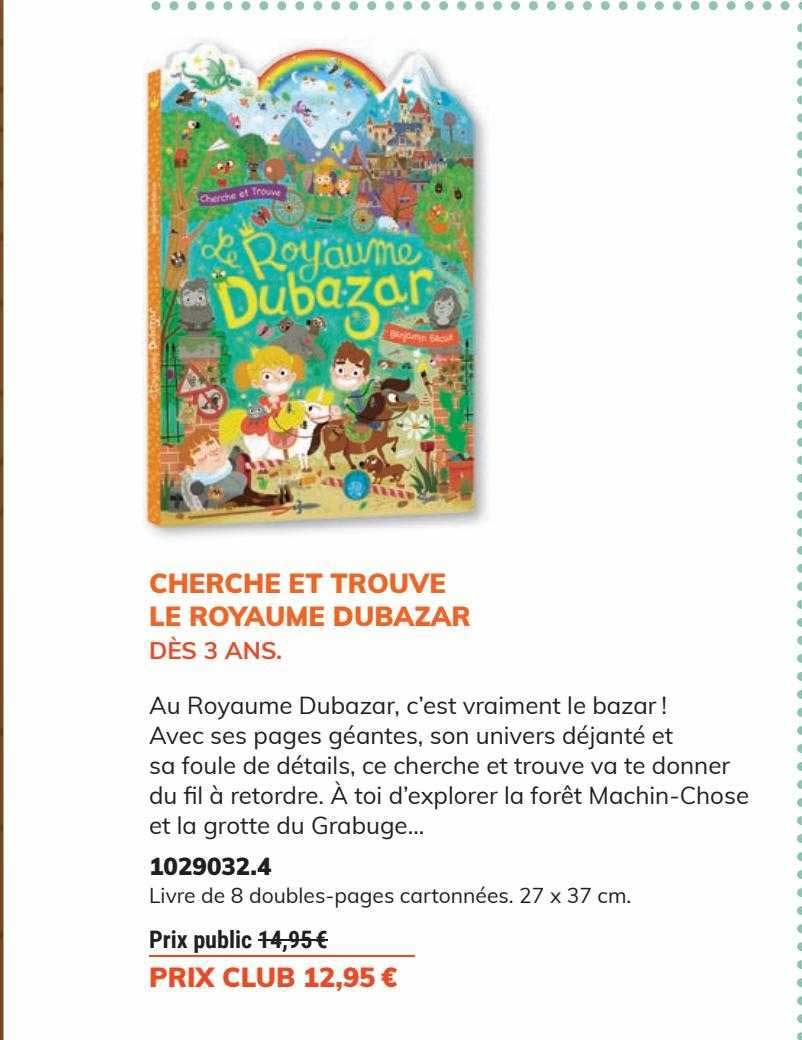 cherche et trouve le royaume dubazar