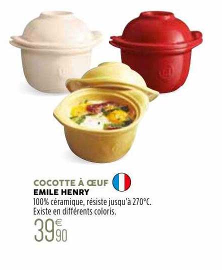 cocotte à œuf emile henry