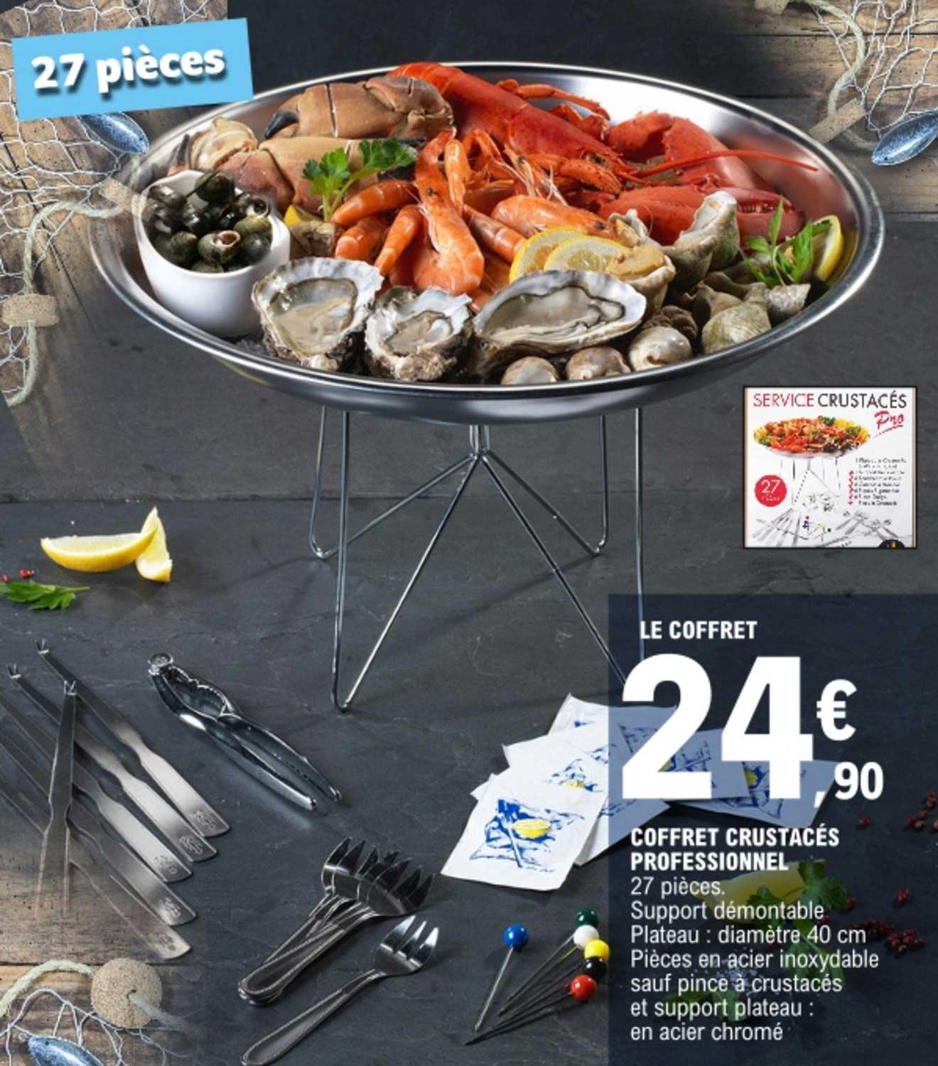 Coffret Crustacés Professionnel