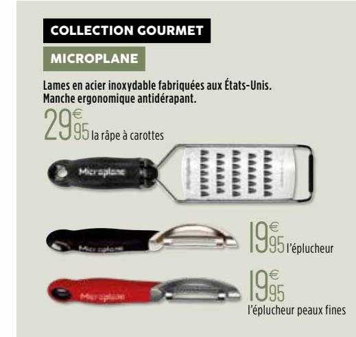 Collection Gourmet Microplane