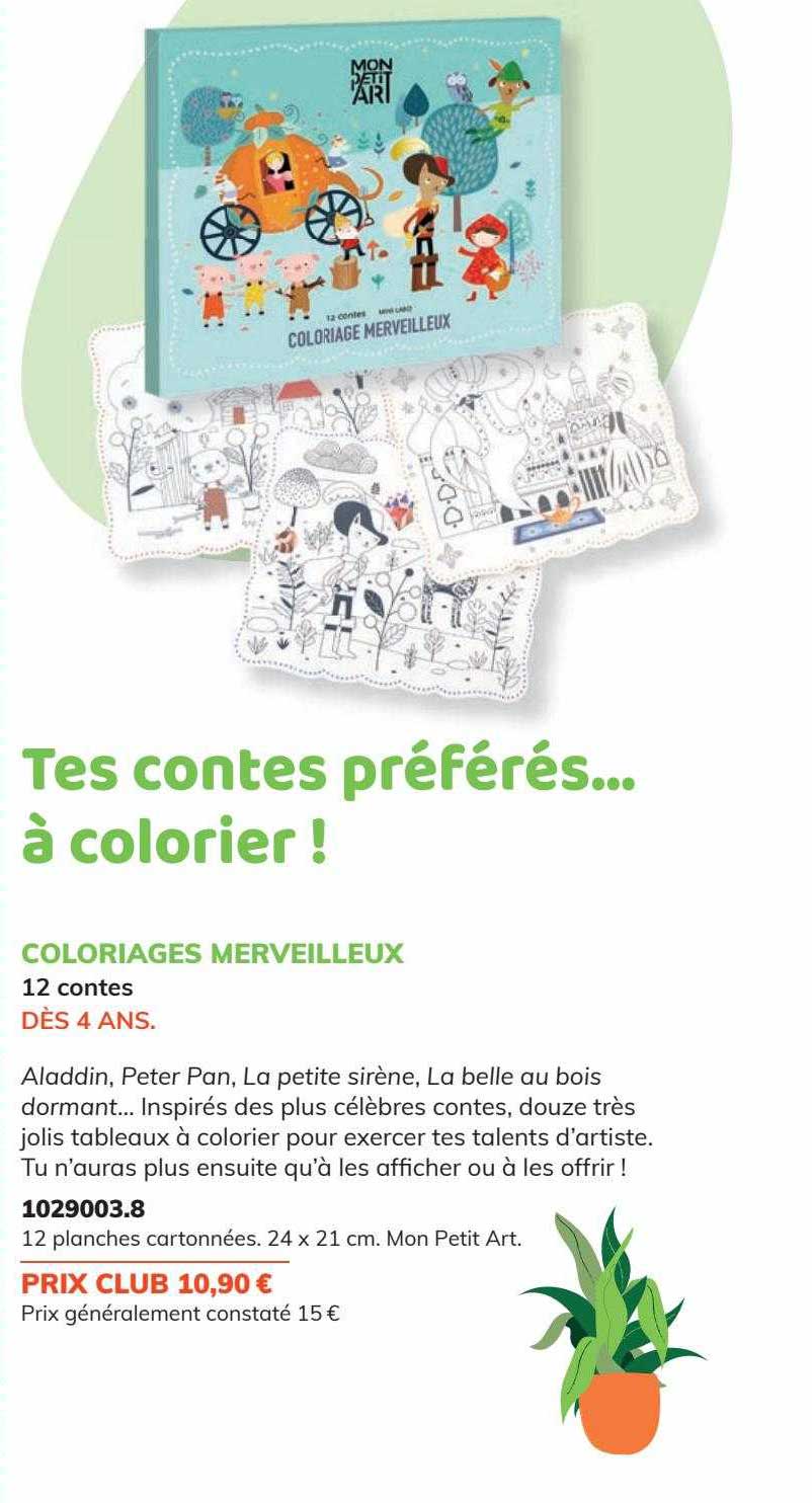 coloriages merveilleux 12 contes