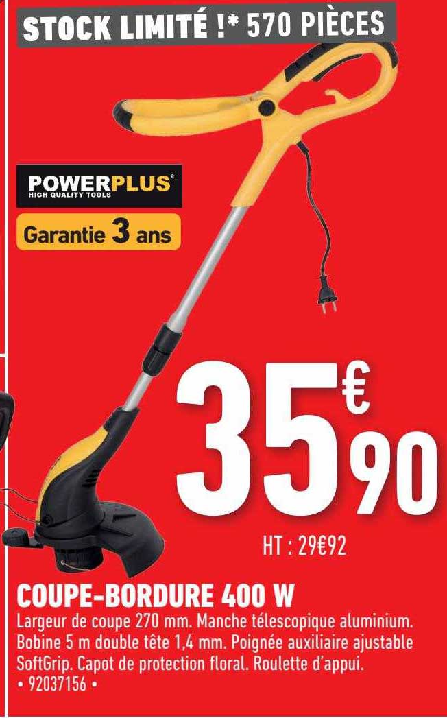 coupe-bordure 400 w power plus