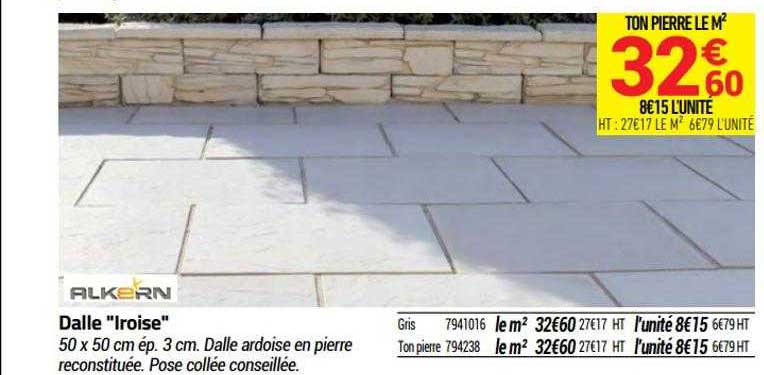 dalle "iroise" alkern