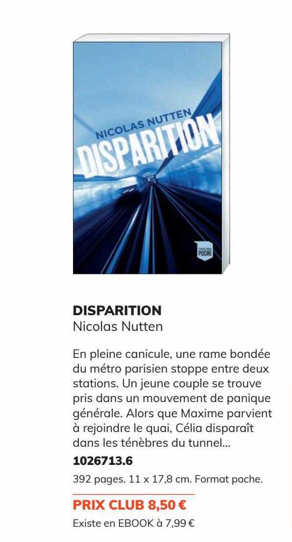 disparition - nicolas nutten