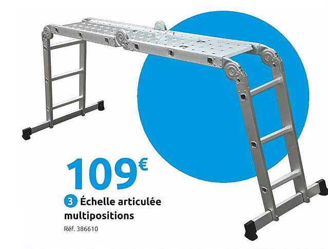 échelle articulée multipositions