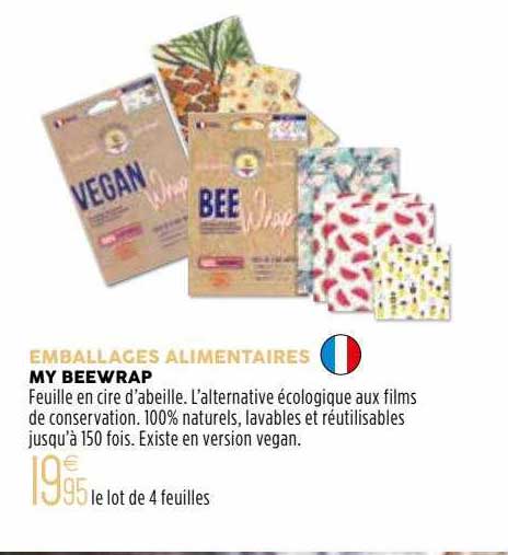 emballages alimentaires my beewrap