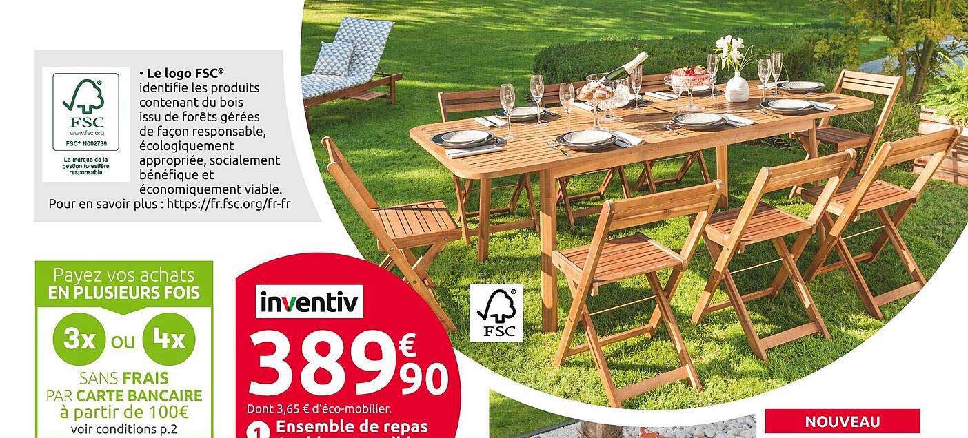 Ensemble De Repas Inventiv