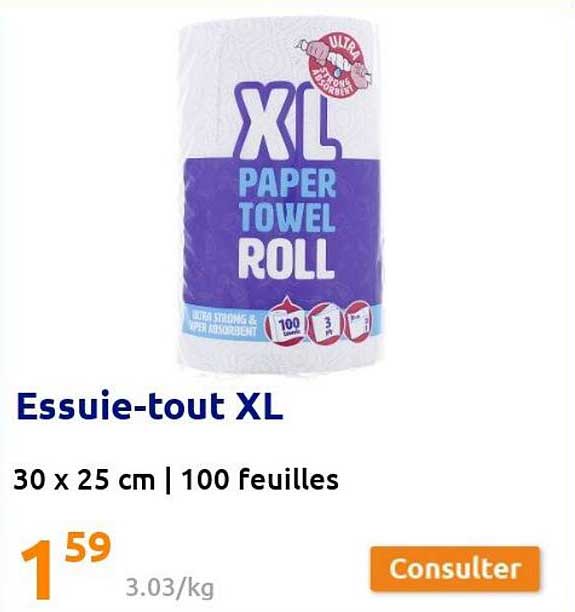 essuie-tout xl