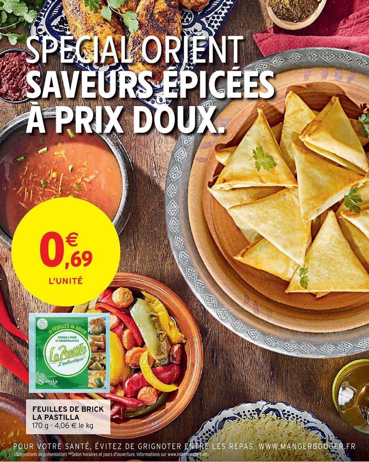 feuilles de brick la pastilla