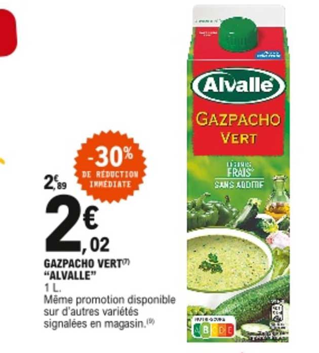 Gazpacho Vert "alvallé"