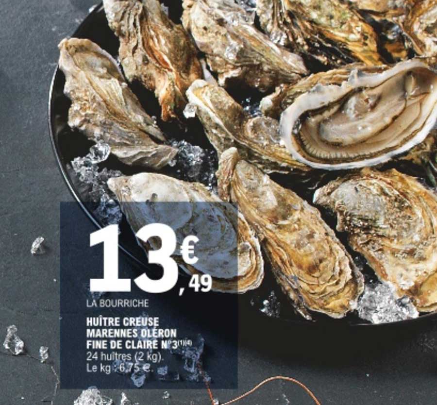 huîtres creuse marennes oléron fine de claire n°3