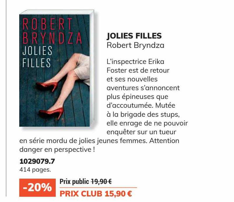 jolies filles - robert bryndza