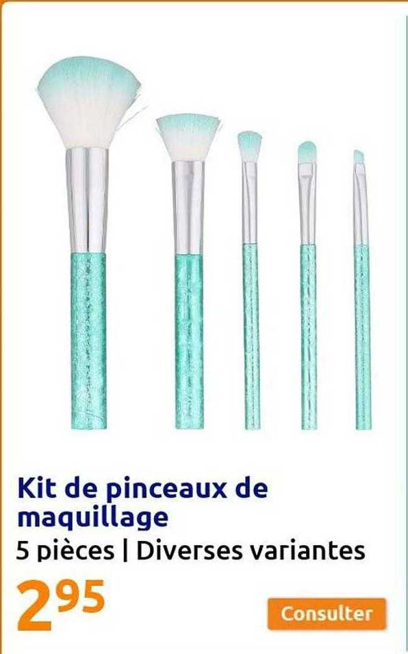 Kit De Pinceaux De Maquillage