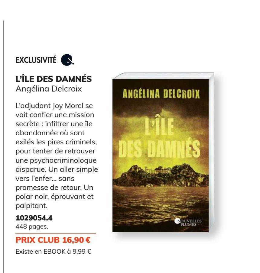 l'île des damnés - angélina delcroix