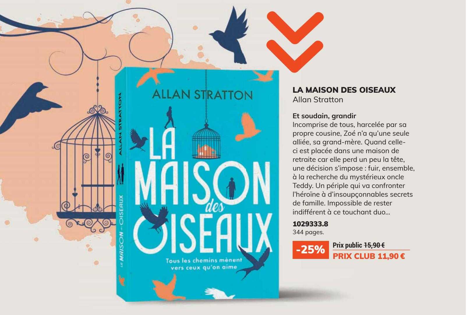 la maison des oiseaux - allan stratton