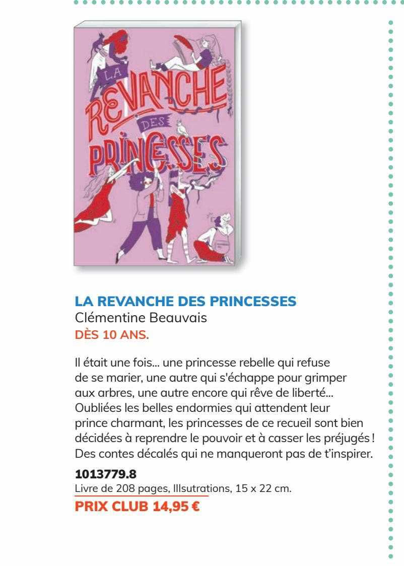 La Revanche Des Princesses Clémentine Beauvais