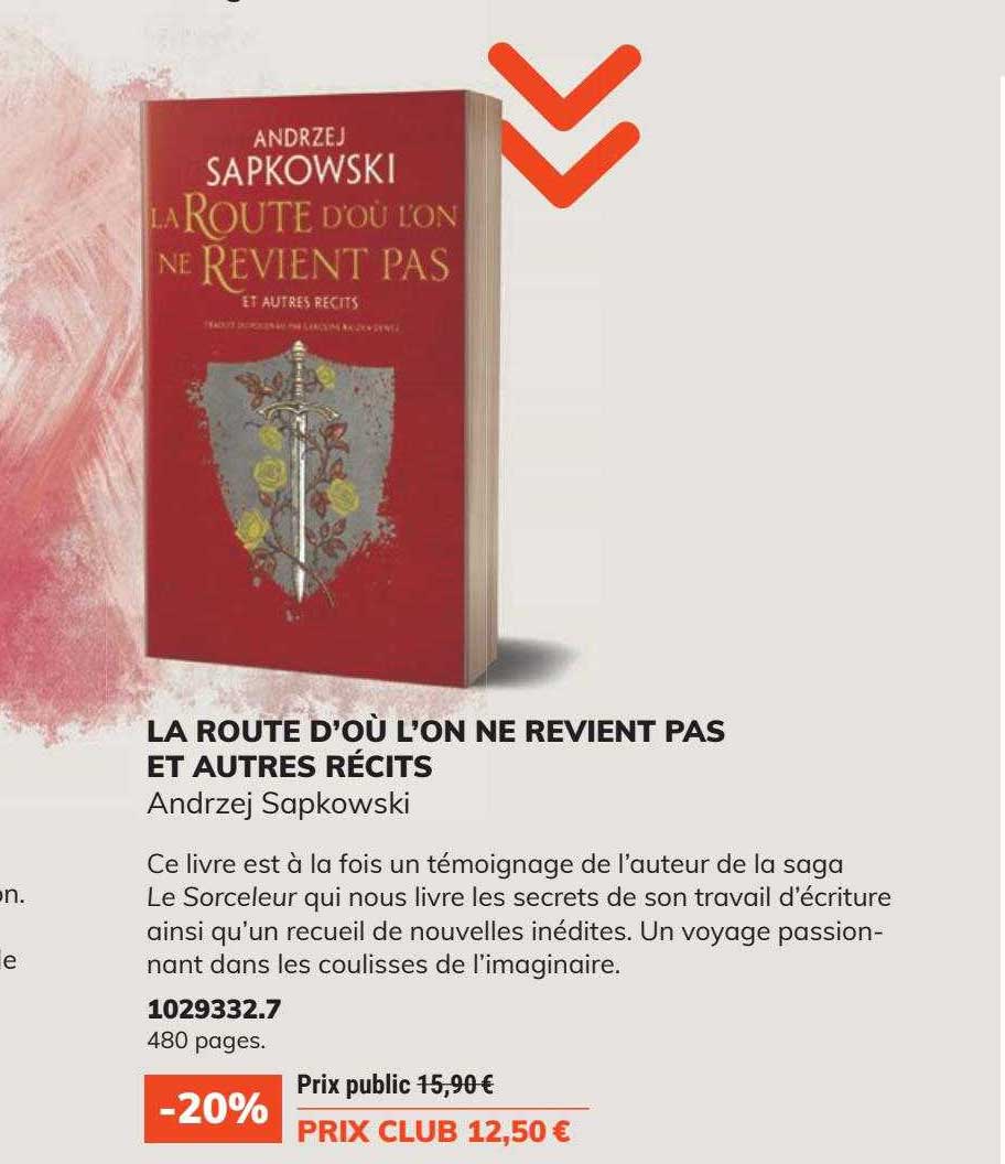 la route d'où l'on ne revient pas et autres récits - andrzej sapkowski