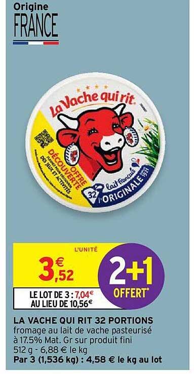 La Vache Qui Rit 32 Portions