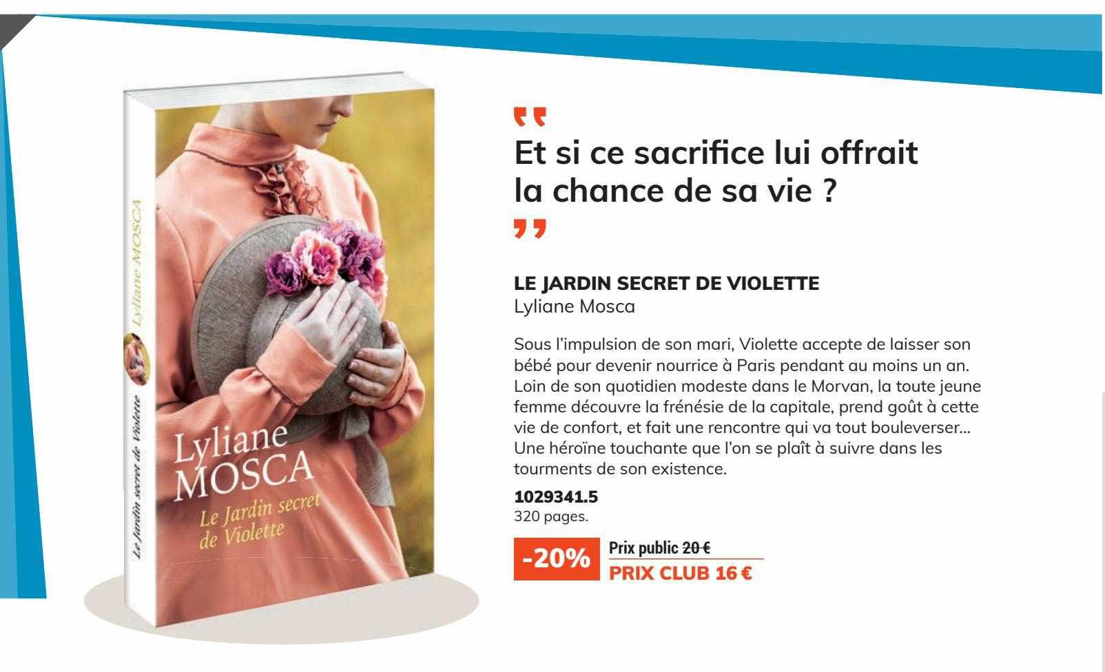 le jardin secret de violotte - lyliane mosca