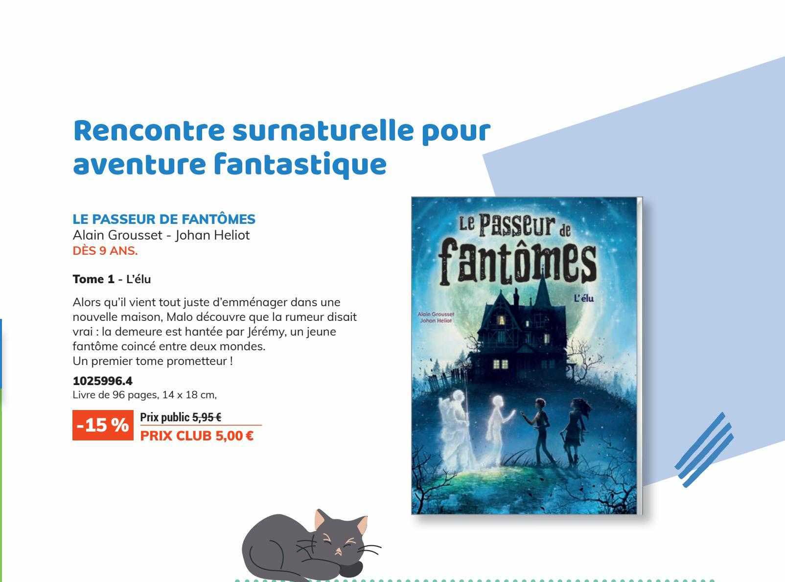 Le Passeur De Fantômes Alain Grousset - Johan Heliot