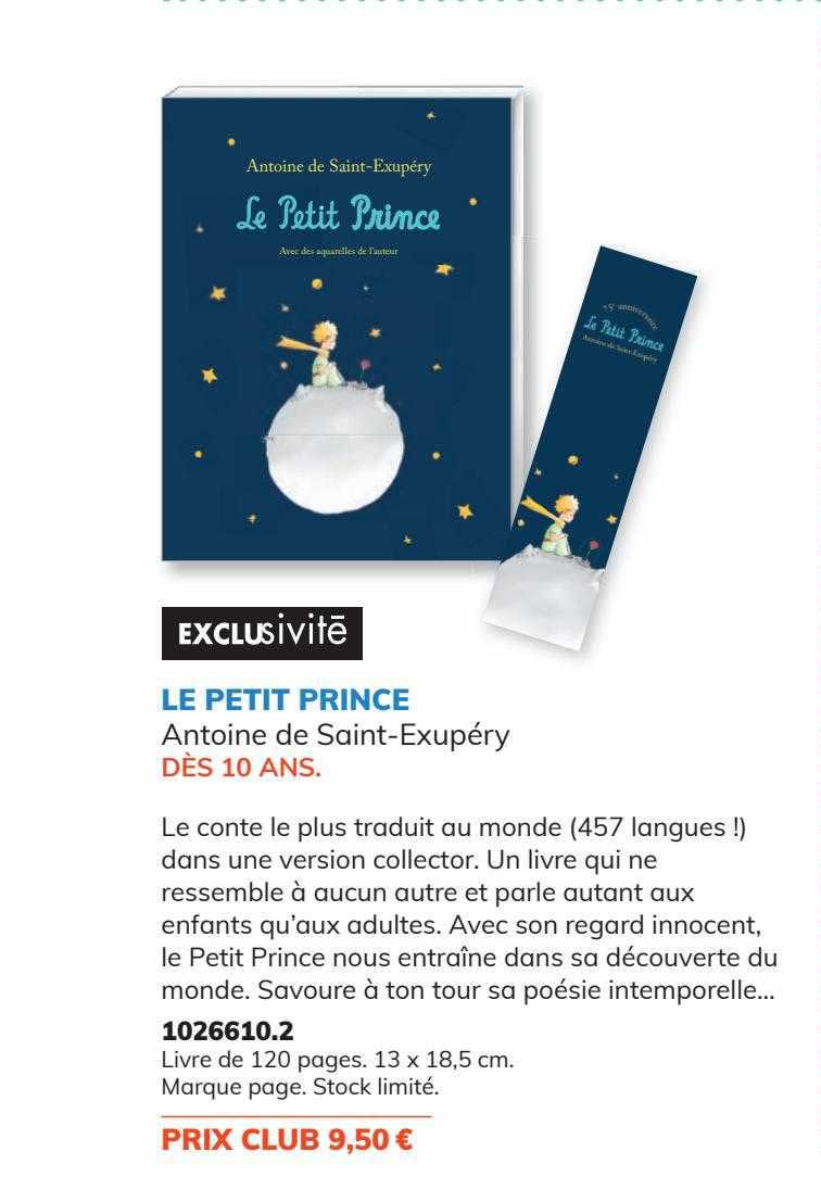 le petit prince antoine de saint-exupéry