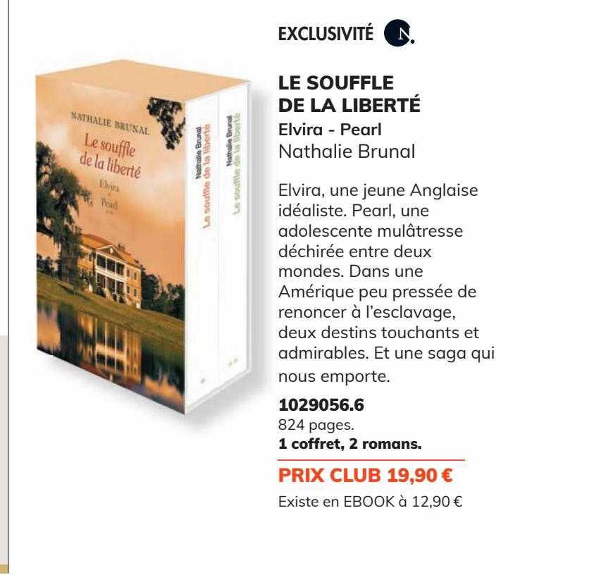le soufflé de la liberté - elvira- pearl nathalie brunal