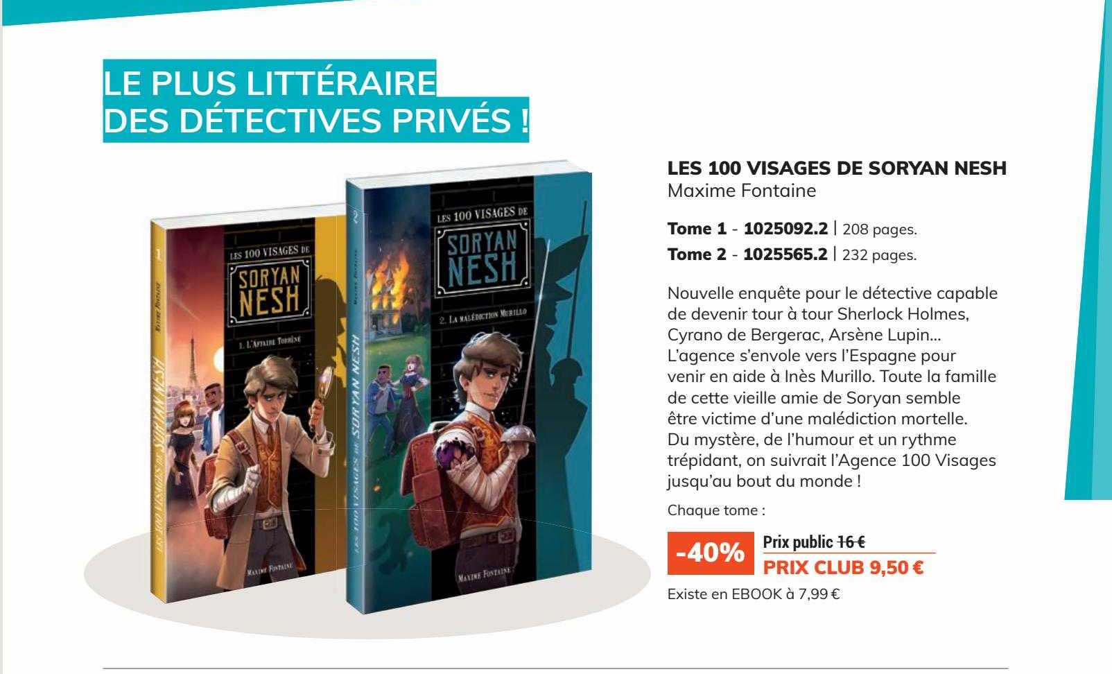 les 100 visages de soryan nesh - maxime fontaine