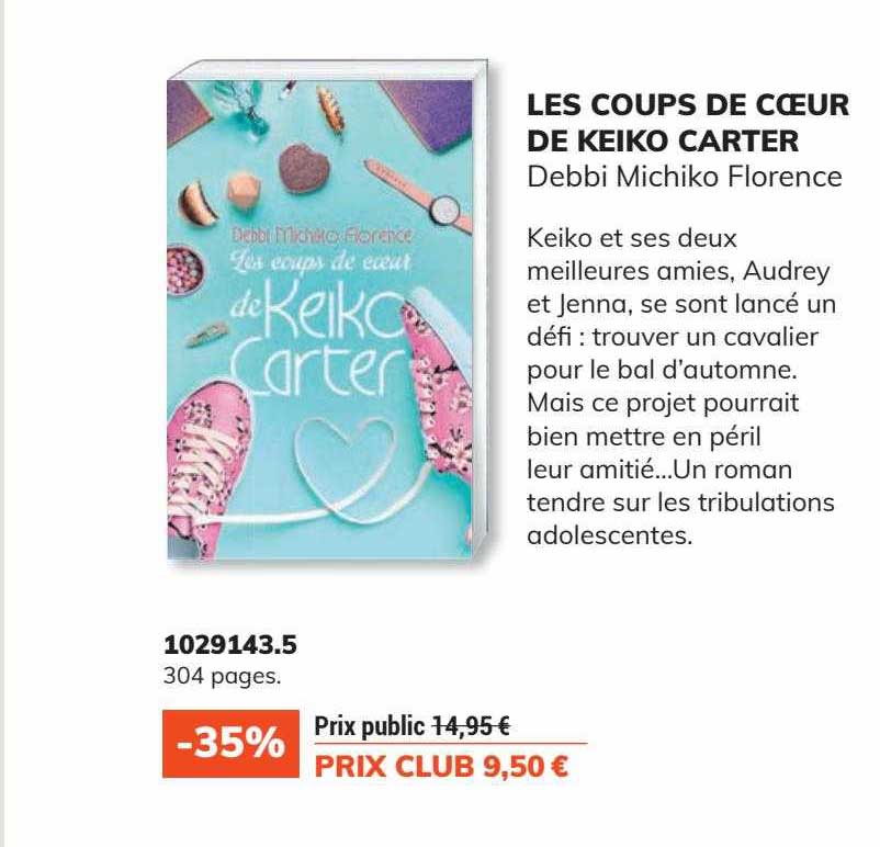 les coups de cœur de keiko carter - debbi michiko florence