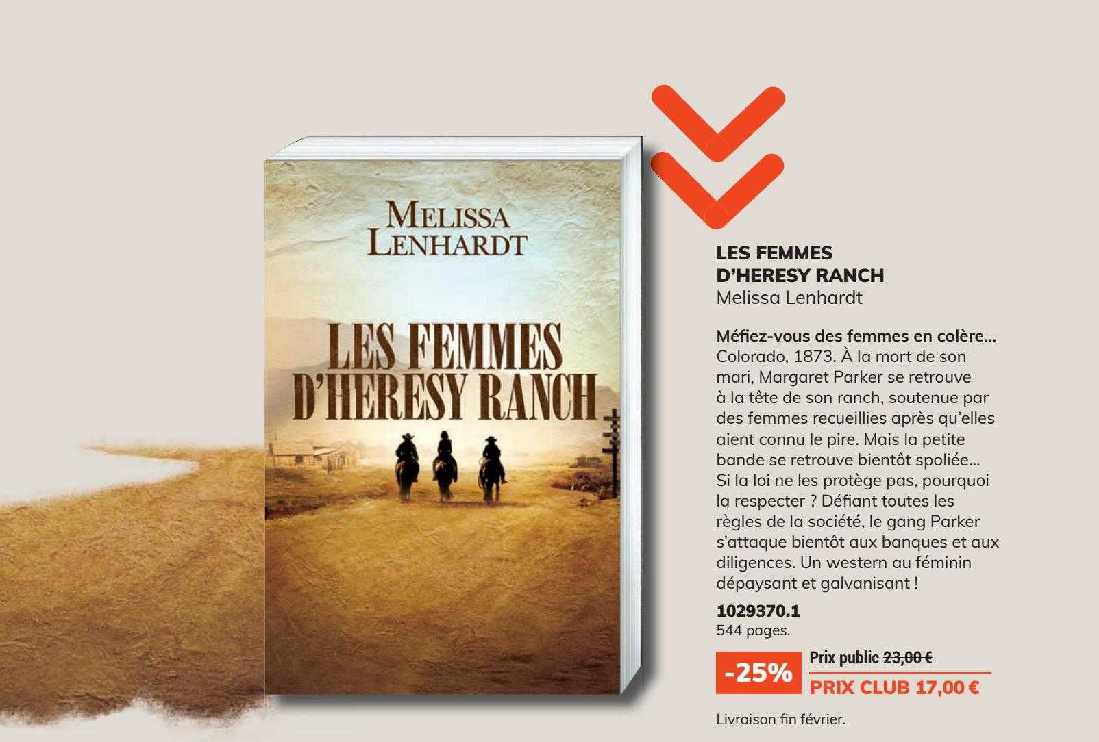 les femmes d'heresy ranche - melissa lenhardt