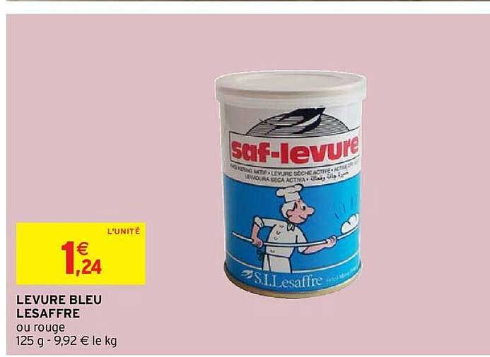 levure bleu lesaffre