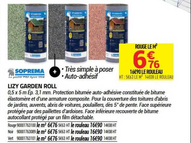 lizy garden roll soprema