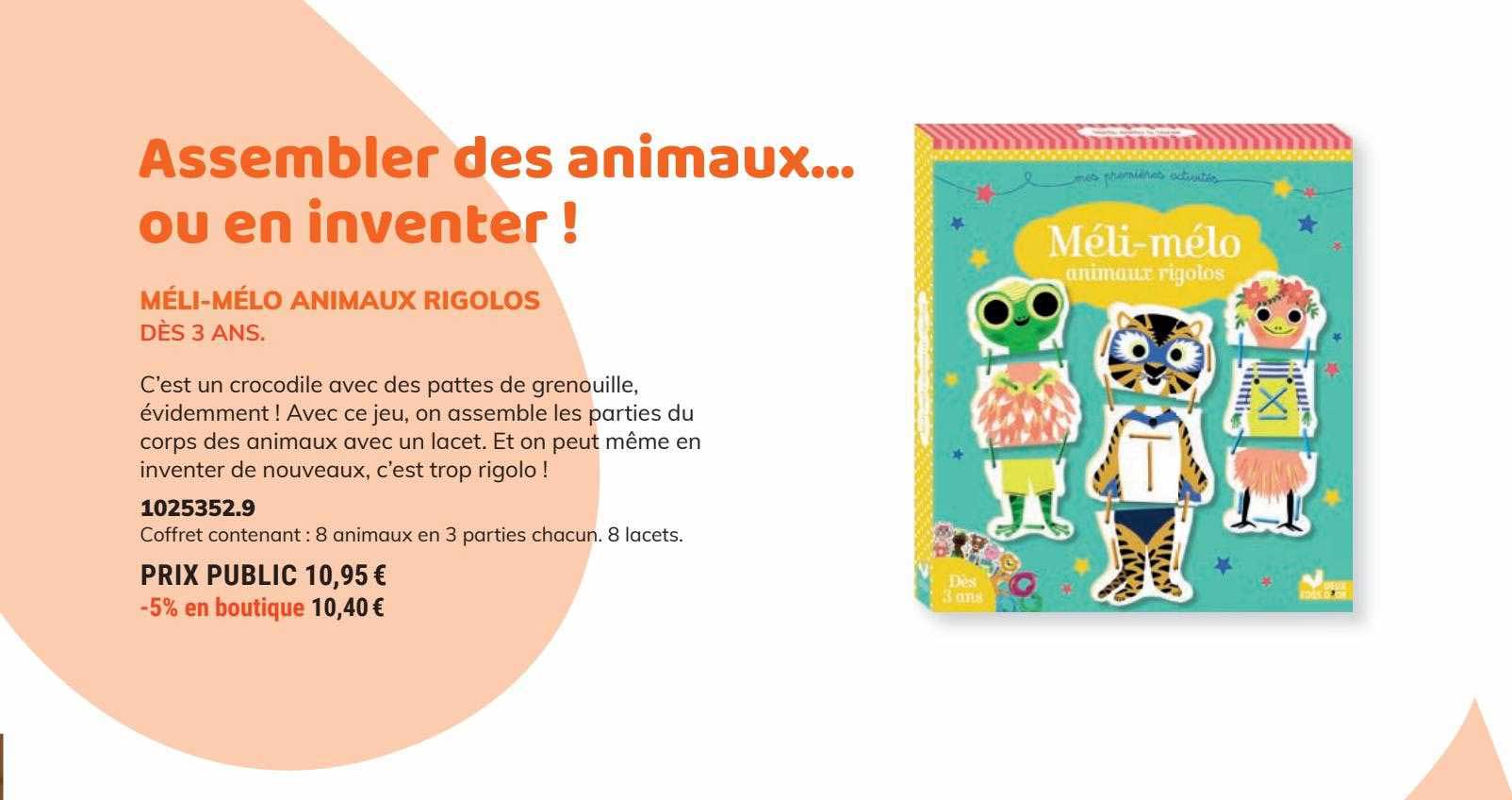 méli-mélo animaux rigolos