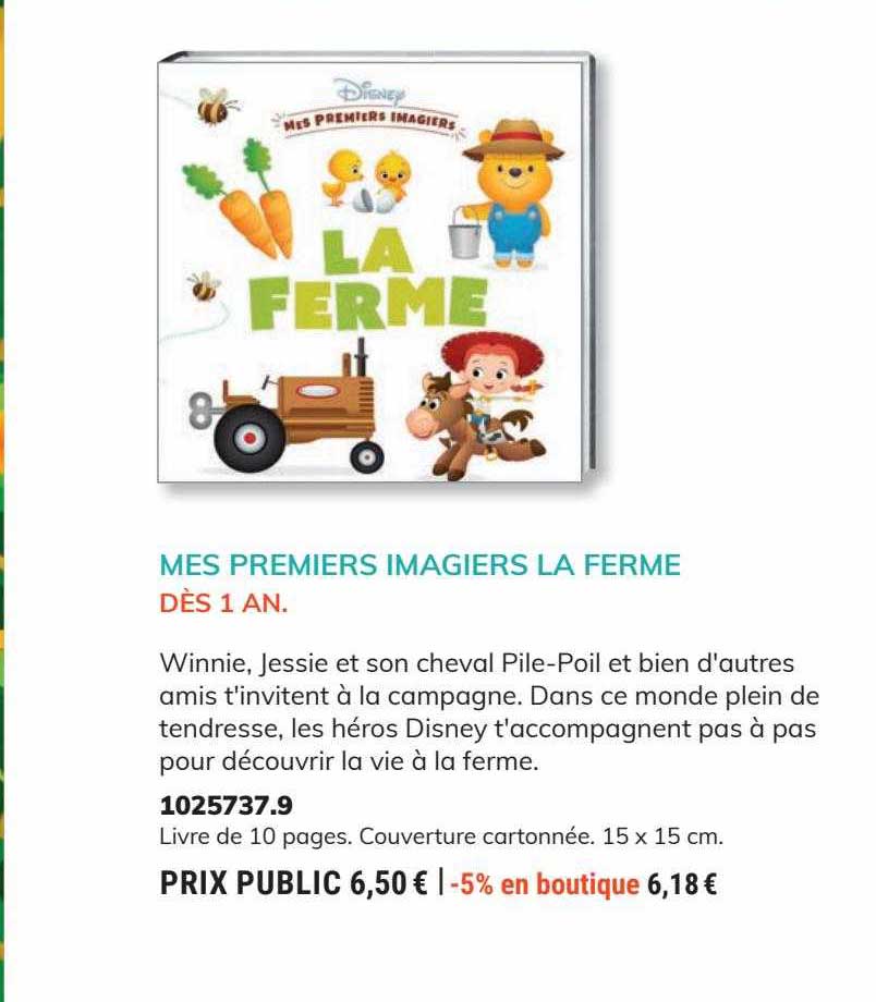 mes premiers imagiers la ferme