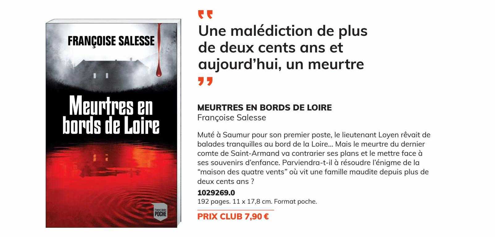 meurtres en bords de loire - françoise salesse