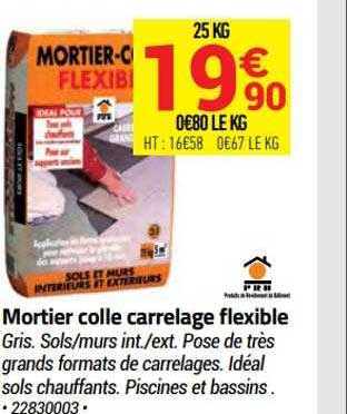 Mortier Colle Carrelage Flexible