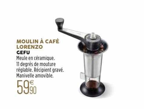 moulin à café lorenzo gefu