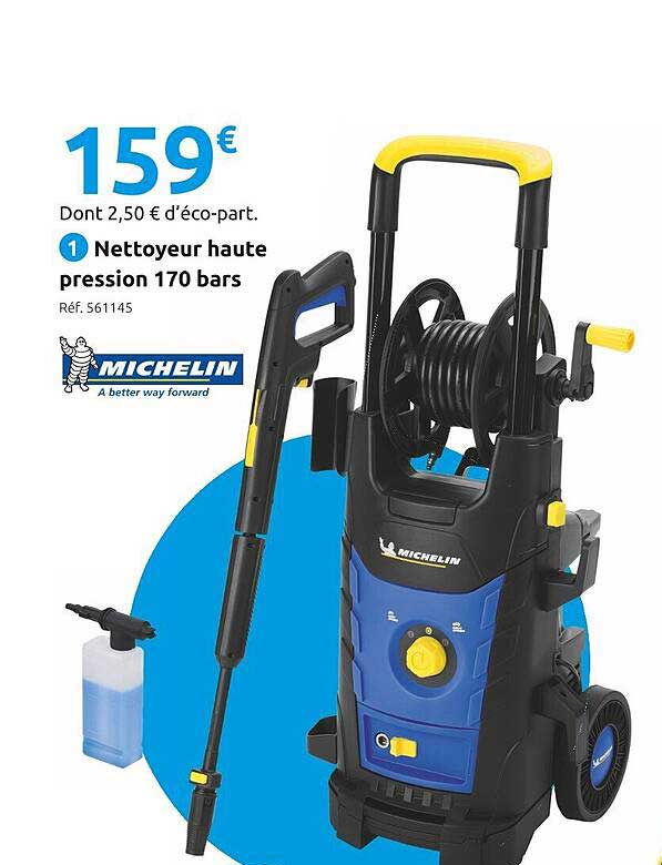 nettoyeur haute pression 170 bars michelin