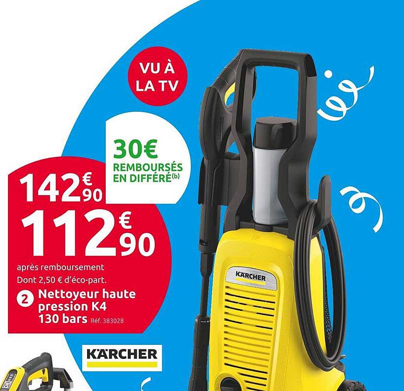 nettoyeur haute pression k4 130 bars kärcher