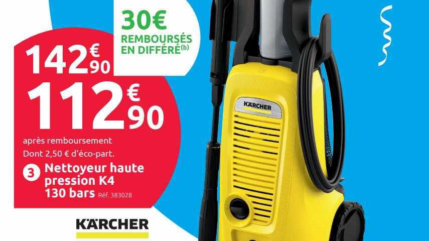 Nettoyeur Haute Pression K4 130 Bars Kärcher