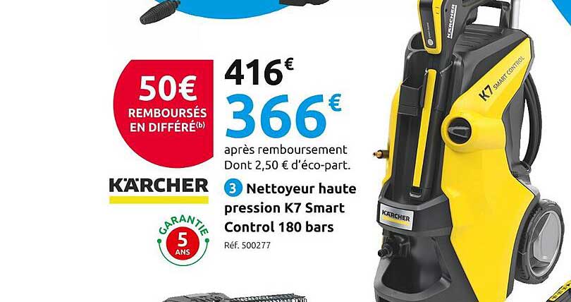 nettoyeur haute pression k7 smart control 180 bars kärcher