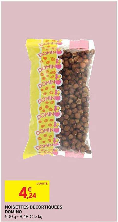 Noisettes Décortiquées Domino