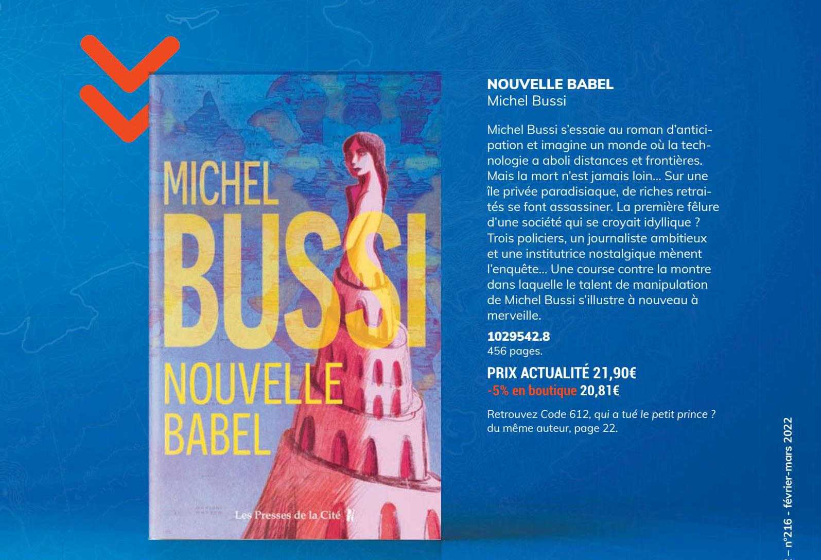 nouvelle babel michel bussi