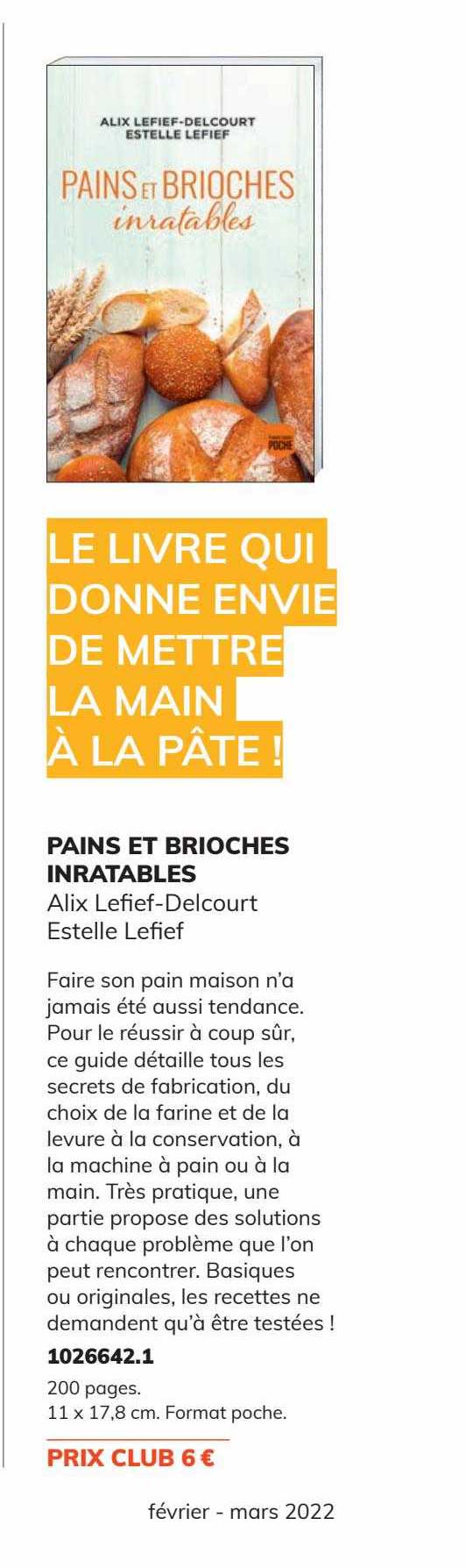 Pains Et Brioches Inratable - Alix Lefief-delcourt - Estelle Lefief
