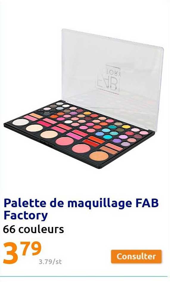 Palette De Maquillage Fab Factory