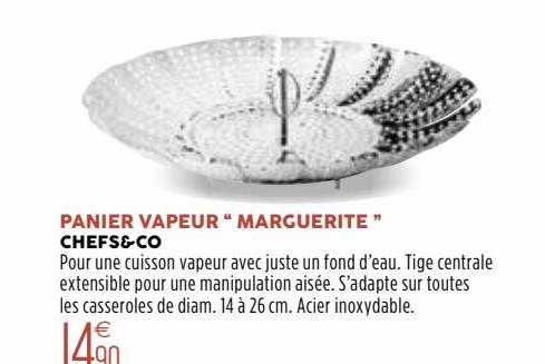 Panier Vapeur "marguerite" Chefs&co