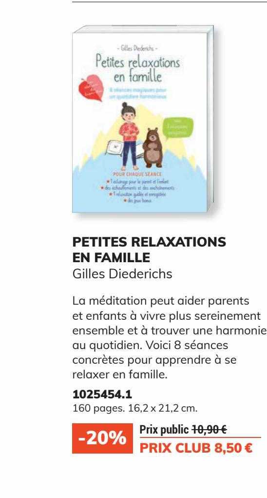 petites relaxations en famille gilles diederichs