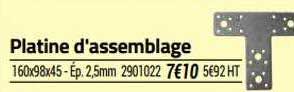 platine d'assemblage