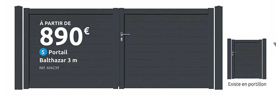 portail balthazar 3 m